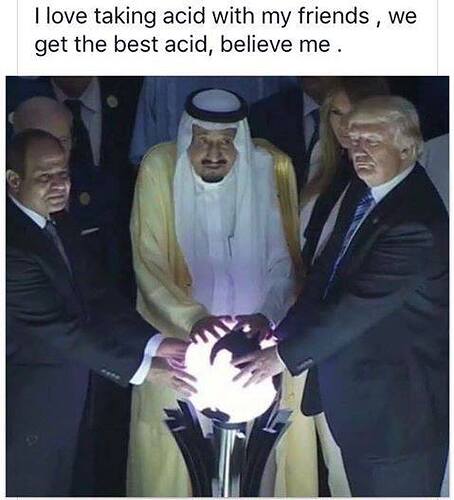 trump and Muslims orb