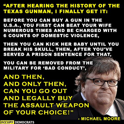 Michael Moore on guns