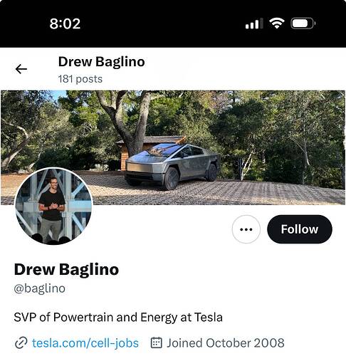 Drew Baglino (@baglino)  X