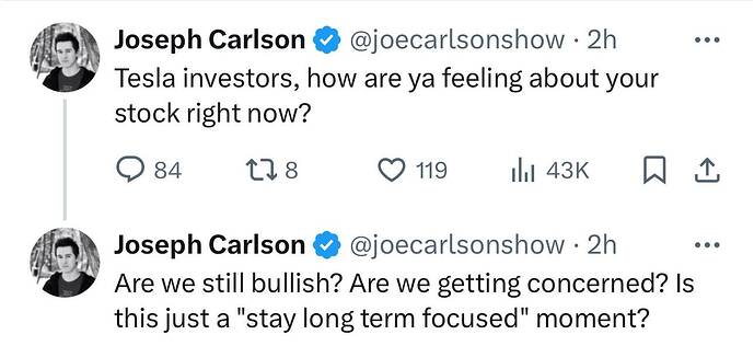 Joseph Carlson (@joecarlsonshow)  X