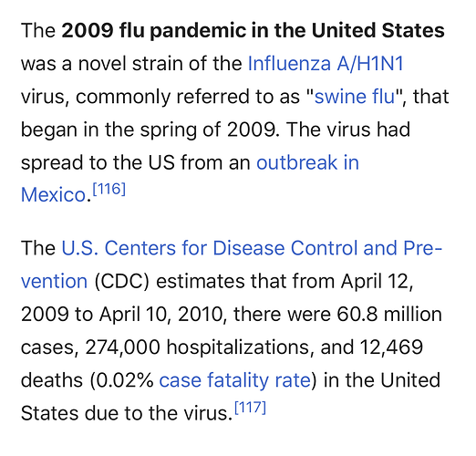 2009 flu pandemic in the United States - Wikipedia